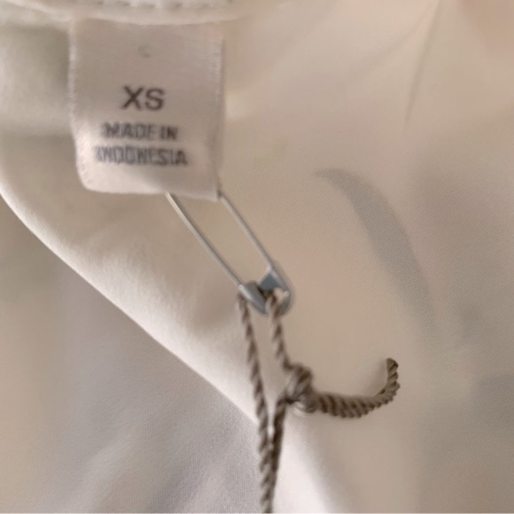 Ny&co Eva Mendes Floral Lined 3/4 Sheer Sleeve Dress Sz XS - Picture 7 of 8